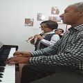 عکس دونوازی پیانو و فلوت