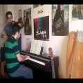 عکس دونوازی پیانو و ویلن