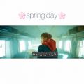 عکس موزیک ویدئو Spring Day با زیرنویس از BTS