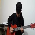 عکس آهنگ پاییز از بیدل با گیتار الکتریک