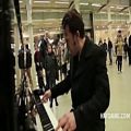 عکس اجرای حیرت انگیز پیانیست حرفه ای در یک پاساژ!