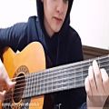عکس تکنوازی گیتار غزاله خلعتبری(آموزشگاه موسیقی آوای باروک)