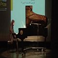 عکس اجرای پیانو ساغر حاجی محمدجوادی در دومین جایزه پیانو باربد