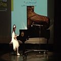 عکس اجرای پیانو مهرسا باقری در دومین جایزه پیانو باربد