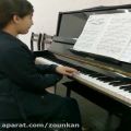 عکس تمرین پیانوی هنرجوی شیدا