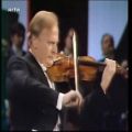 عکس Bach Prelude from Partita no.3 Yehudi Menuhin violin. Record 1970 Lausanne