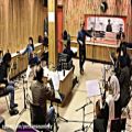 عکس ضبط آلبوم “خوابهای رنگی من” آهنگساز و تنظیم کننده: حمید متبسم در استودیو شهر صدا
