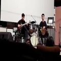 عکس دو نوازی آرش مهدیه(تنبک) و علی دهقانی (تار) در کنسرت هنرستان موسیقی اصفهان