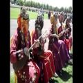 عکس اجرای قطعه زیبای وطنم توسط دختران ترکمن در نهاوند