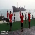 عکس اجرای گروه رقص کرمانجی خراسان در جزیره کیش