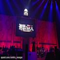 عکس کنسرت زنده یکی از آهنگ های انیمه حمله به تایتانها