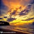 عکس موسیقی بی کلام فوق العاده زیبا از ونجلیس به همراه تصاویری از غروب خورشید