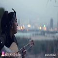 عکس خوانندگی و نوازندگی ساناز دختر با استعداد ایرانی