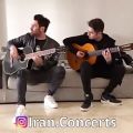 عکس محمدرضا گلزار عزیز و نواختن موزیک سریال عاشقانه Mohammadreza Golzar Guitar