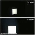 عکس مقایسه کنتراست تلویزیونهای SK9500 و SJ9500