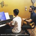 عکس اجرای عالی پیانو هنرآموز آموزشگاه سیمرغ
