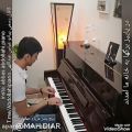 عکس پیانو نوازی درپاییز برگها به خانه ما آمدند توسط هنرجوی عباس عبداللهی مدرس پیانو