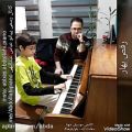 عکس پیانو نوازی قطعه رقص بهار توسط هنرجوی عباس عبداللهی مدرس پیانو