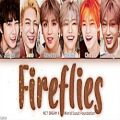 عکس متن انگلیسی آهنگ fireflies از NCT Dream