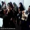 عکس اجرای آهنگ ایران توسط هنرجوهای استاد مهدی مرادی