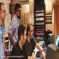 عکس ضبط آلبوم اوربیتون از گروه موسیقی انسو در استودیو شماره یک شهر صدا