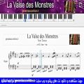 عکس نت پیانو La Valse des Monstres