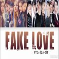 عکس BTS x (G)I-DLE - FAKE LOVE (Mashup) Lyrics (درخواستی)