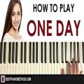 عکس HOW TO PLAY - Tate McRae - One Day (Piano Tutorial Lesson)
