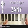 عکس HOW TO PLAY - FORTNITE DANCE - ZANY (Piano Tutorial Lesson)