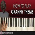 عکس HOW TO PLAY - Granny Horror Theme (Piano Tutorial Lesson)