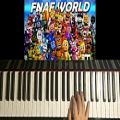 عکس How To Play - FNAF WORLD - Battle Theme - Leon Riskin (Piano Tutorial)
