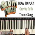 عکس HOW TO PLAY - Gravity Falls Theme Song (Piano Tutorial Lesson)