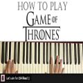 عکس HOW TO PLAY - Game Of Thrones - Main Title Theme (Piano Tutorial Lesson)