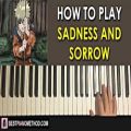 عکس HOW TO PLAY - Naruto - Sadness and Sorrow (Piano Tutorial Lesson)