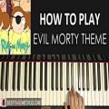 عکس Evil Morty Theme - For The Damaged Coda (Piano Tutorial Lesson)