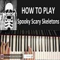 عکس HOW TO PLAY - Spooky Scary Skeletons (Piano Tutorial Lesson)