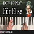 عکس HOW TO PLAY - Für Elise by Beethoven (Piano Tutorial Lesson)