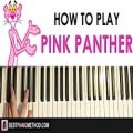 عکس HOW TO PLAY - The Pink Panther Theme (Piano Tutorial Lesson)