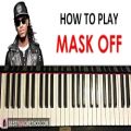 عکس HOW TO PLAY - Future - Mask Off (Piano Tutorial Lesson)