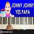 عکس HOW TO PLAY - Johny Johny Yes Papa (Piano Tutorial Lesson)