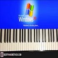 عکس HOW TO PLAY - Windows XP Shutdown Sound (Piano Tutorial Lesson)