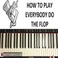 عکس HOW TO PLAY - EVERYBODY DO THE FLOP - asdfmovie 6 Song (Piano Tutorial Lesson)