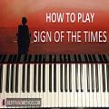 عکس HOW TO PLAY - Harry Styles - Sign Of The Times (Piano Tutorial Lesson)