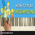 عکس HOW TO PLAY - The Simpsons Theme (Piano Tutorial Lesson)