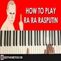 عکس HOW TO PLAY - RA RA RASPUTIN (Piano Tutorial STEP BY STEP LESSON)