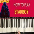 عکس HOW TO PLAY - The Weeknd - Starboy ft. Daft Punk (Piano Tutorial Lesson)