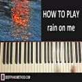 عکس HOW TO PLAY - joji - rain on me (Piano Tutorial Lesson)