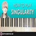 عکس HOW TO PLAY - BTS - Singularity (Piano Tutorial Lesson)
