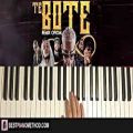 عکس HOW TO PLAY - Te Bote Remix (Piano Tutorial Lesson)