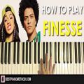 عکس HOW TO PLAY - Bruno Mars - Finesse (Piano Tutorial Lesson)